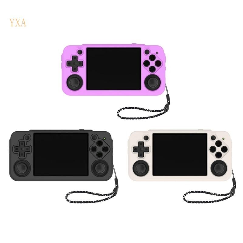 Yxa Full Coverage Case ซิลิโคนยืดหยุ ่ นสําหรับ RG35XX H Gamepad Housing กันกระแทก Skin Case คอนโซลฝุ ่ น