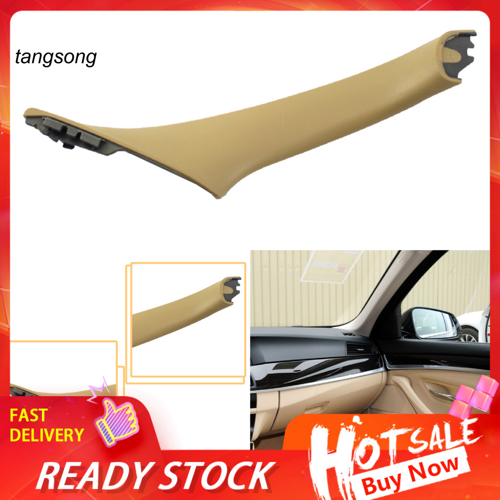 Tang _ Wear-resistant Handle Pull Trim Stable Front Rear Right Inner Door Panel Handle Cover Replacement 51417225854 สําหรับ BMW F10 10-16