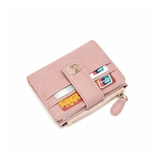 🦄Olivia🦄กระเป๋าสตางค์ สำหรับผู้หญิง พร้อมช่องใส่บัตร แบบพับ#BAG030