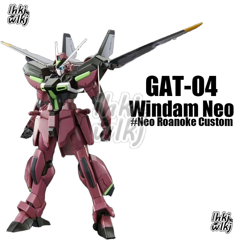ใหม ่ Windam Fighter Neo Gundam HG Zaku II GTO RX-78-2 Shia Neo Roanoke Custom Assembly รุ ่ น Gundam Action Figure