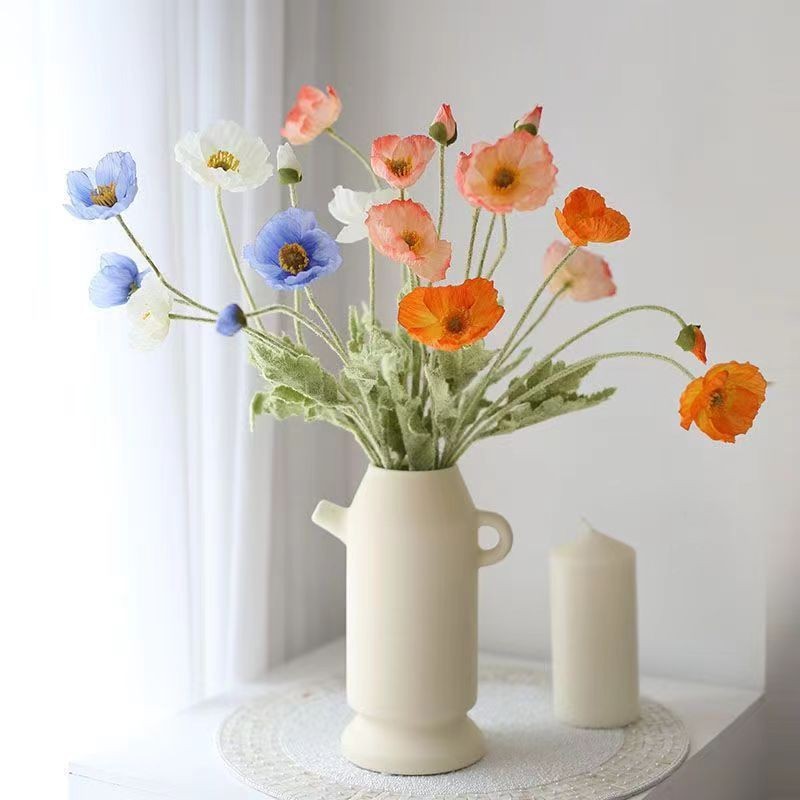 ดอกไม้ประดิษฐ์ ดอกไม้ปลอม สำหรับตกแต่งขนาด 60 ซม.(พร้อมส่งจากไทย)