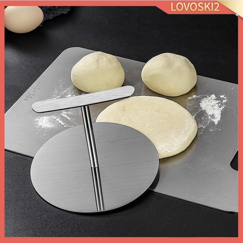 [Lovoski2 ] Diy Tortilla Maker สแตนเลสโฮมเมด DIY อุปกรณ ์ ครัว Tortilla กด