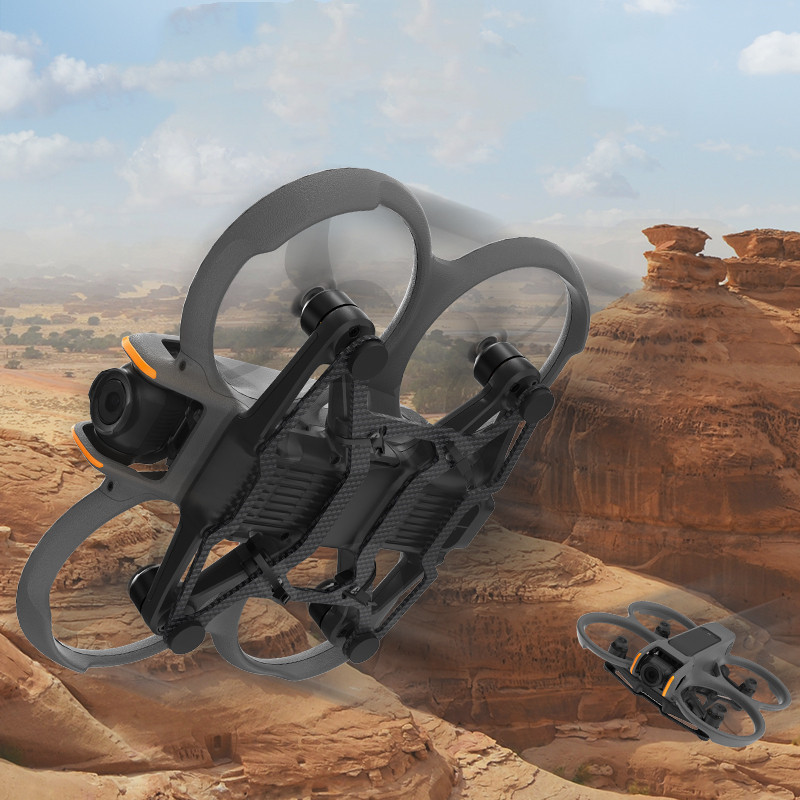 ​เหมาะสําหรับ DJI AVATA2 แผ ่ นป ้ องกันด ้ านล ่ างคาร ์ บอนไฟเบอร ์ น ้ ําหนักเบาป ้ องกันการชนกันชน