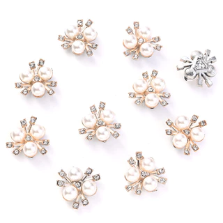 Rhinestones สีสันสดใส Flatback เลียนแบบมุก CCB ลูกปัดสําหรับทําเคสโทรศัพท ์ เสื ้ อผ ้ าผมคลิป DIY อุปกรณ ์ เสริม