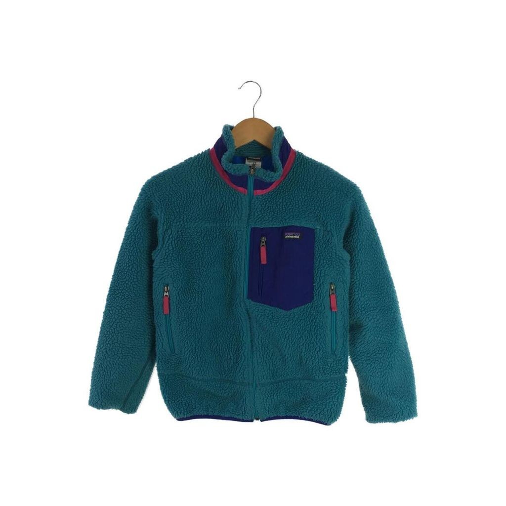 Patagonia Kids Blouson L Polyester GRN Retro Cardigan Size 12 Direct from Japan Secondhand