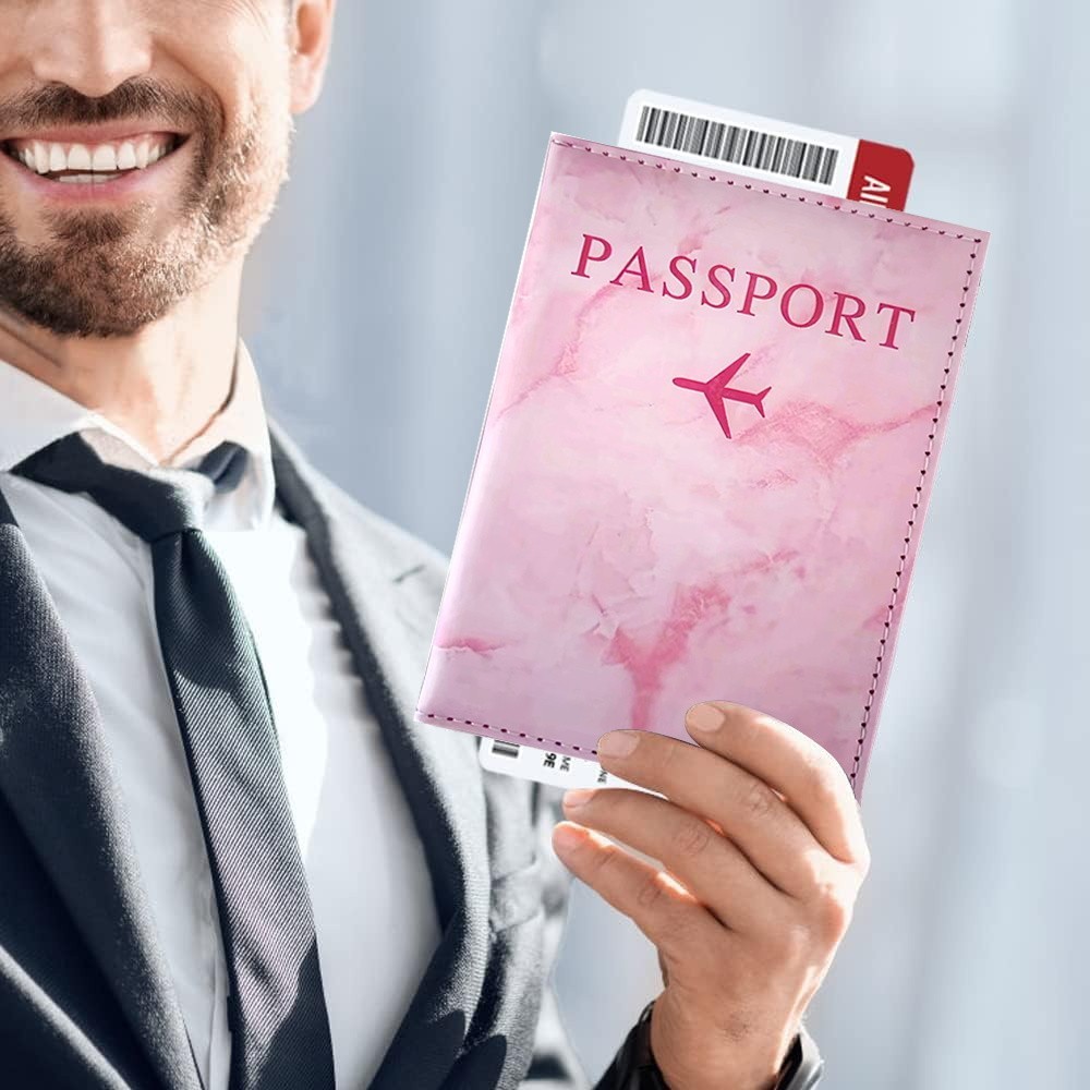 Multi-Function Passport Holder COVER กระเป๋าบางเฉียบแบบพกพาบัตรเครดิตสำหรับผู้หญิงผู้ชาย