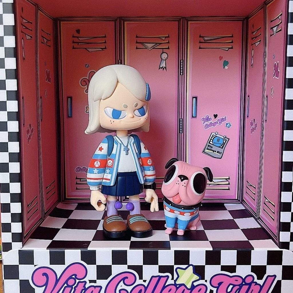 【OMG】 vita ootd vita's ootd ootd กางเกง A Doll Awesome and Its Display Box Awesome!