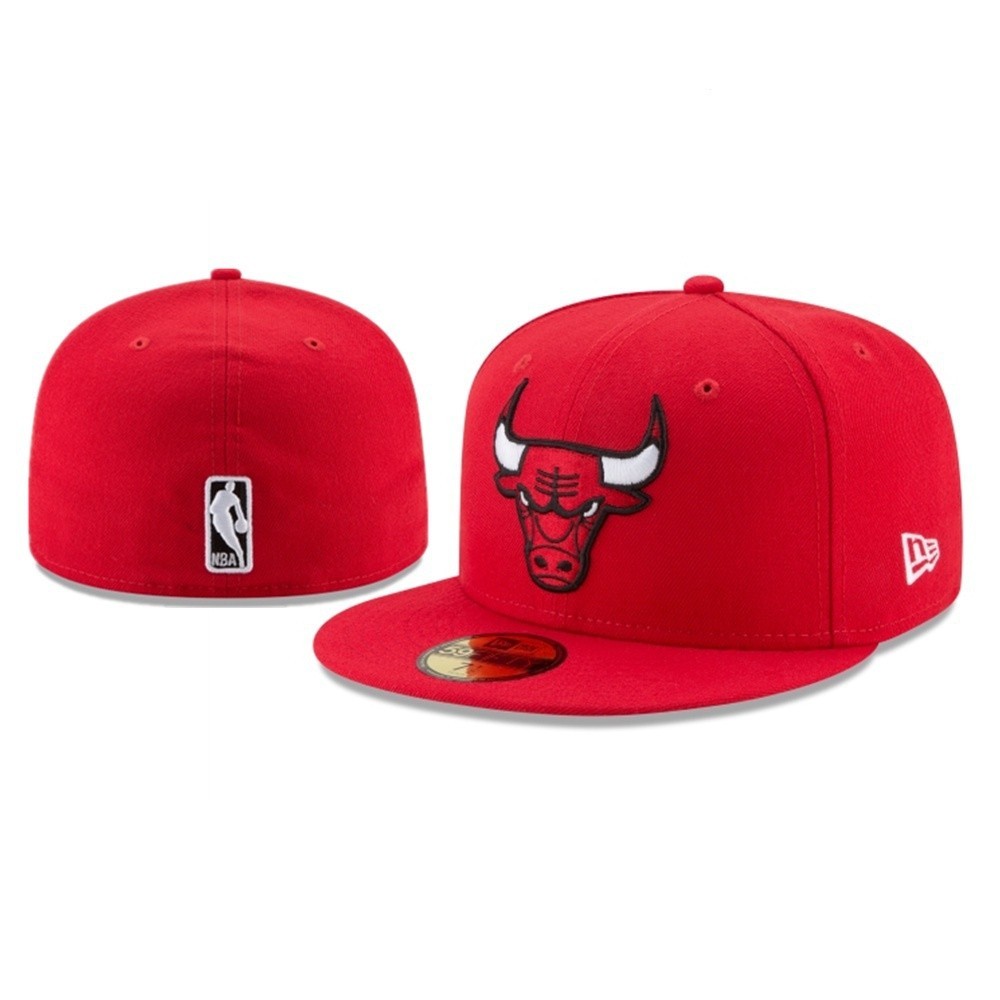 หมวกซีลเต ็ มขนาดทีมผ ้ าฝ ้ าย Bulls Boston Celtics Brooklyn Nets ปักตัวอักษรปุ ่ มหมวกเบสบอล