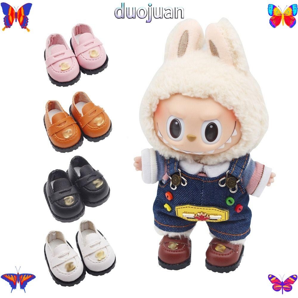 Duojuan Labubu ตุ๊กตารองเท้า, Labubu Time To Chill Filled EXO KPOP ตุ๊กตารองเท้าผ้าใบลําลอง, ตุ๊กตา JP 1/6 ตุ๊กตา BJD|ตุ๊กตาอุปกรณ์เสริมสําหรับ 15-20 ซม. Labubu