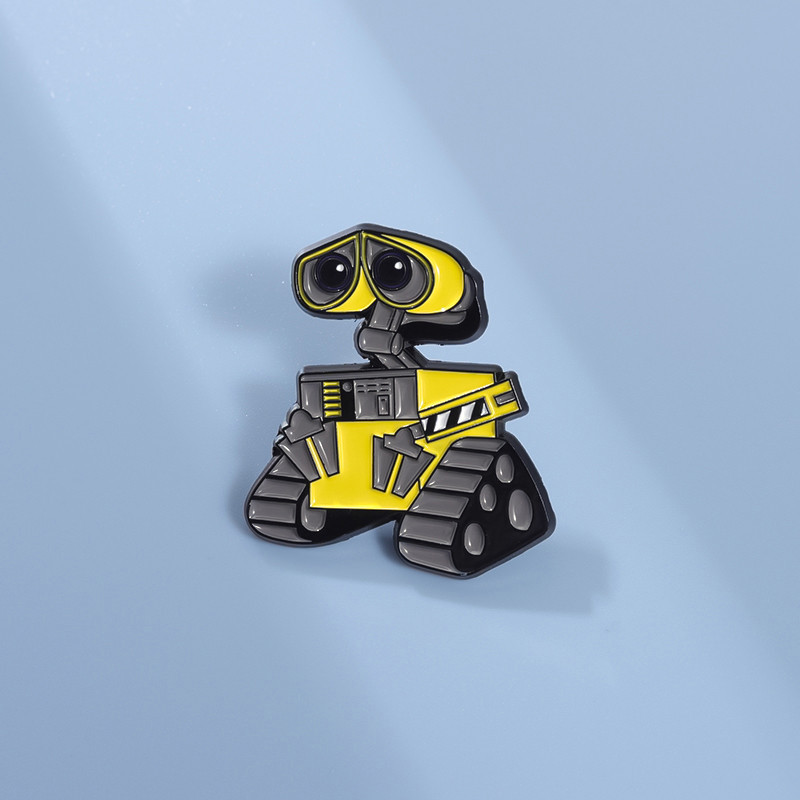 Wall-es Robot Pins เข็มกลัดโลหะการ์ตูนภาพยนตร์เข็มกลัด Pin Badges Jewellery อุปกรณ์เสริมของขวัญ