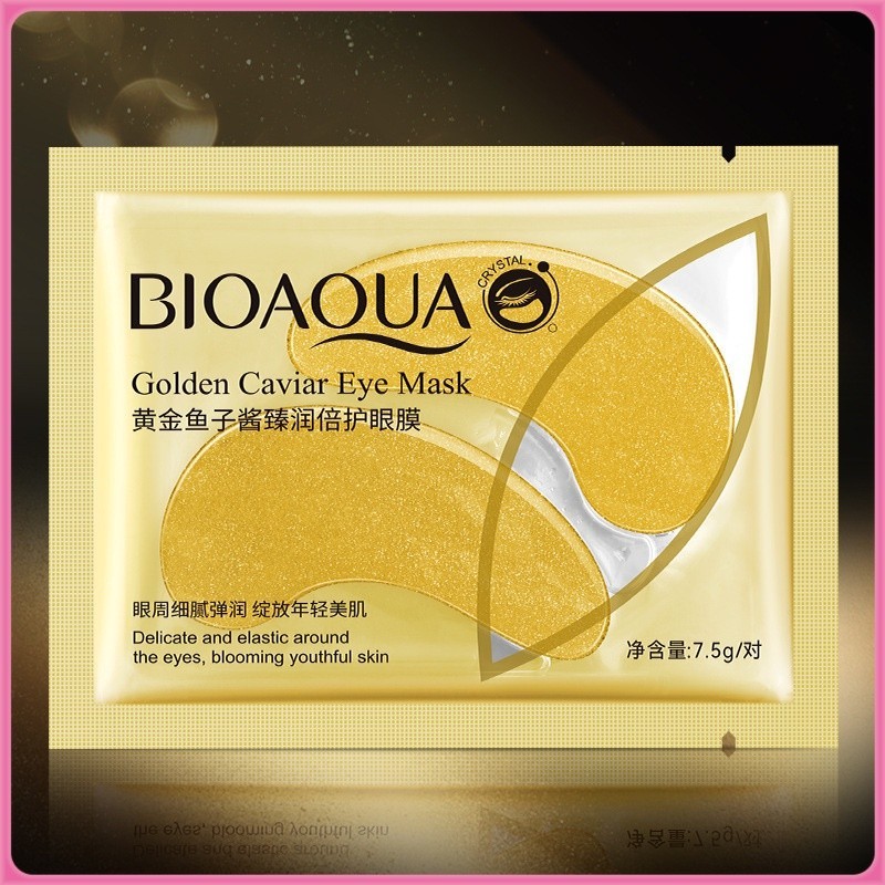 หน้ากากตา BIOAUA ปรับปรุงความหลากหลายของกล้ามเนื้อตาอ่อนแอและปัญหาอื่น ๆ ให้ความชุ่มชื้นและความชุ่มชื้น