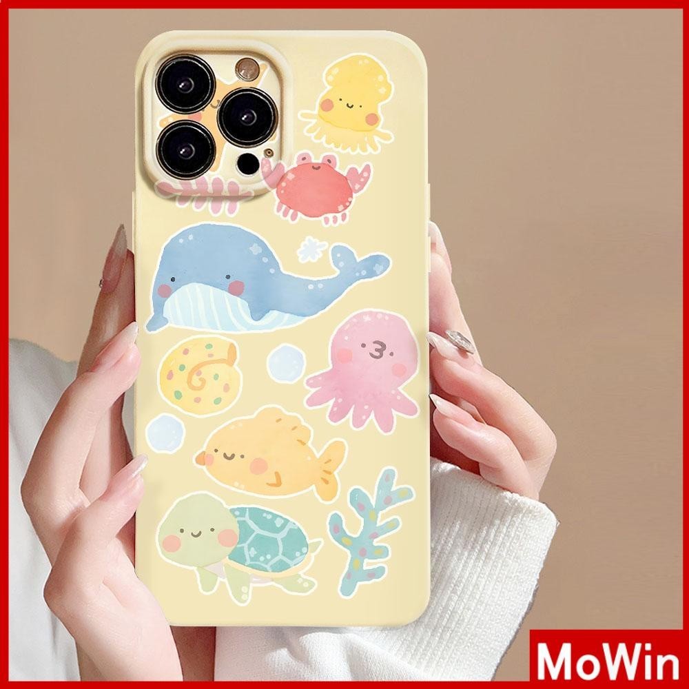Mowin - เข้ากันได้สำหรับ 15 เคสไอโฟน11 เคส iphone 11 เคส iPhone เคสโทรศัพท์เยลลี่ฟิล์มนุ่ม TPU กันกร