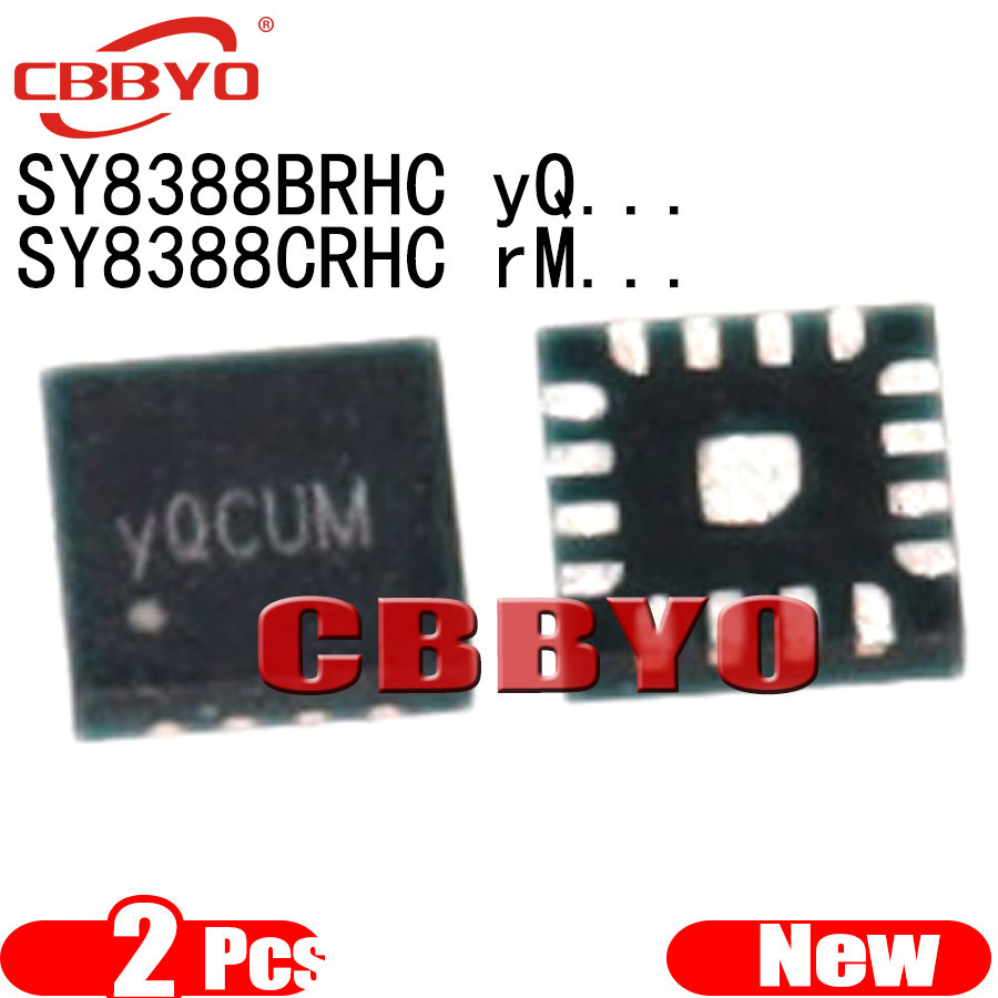 2 ชิ้นใหม่เอี่ยม SY8388BRHC SY8388B yQCFA yQC ** YQCxxx SY8388CRHC SY8388C rMBQZ rMB Rmbx QFN