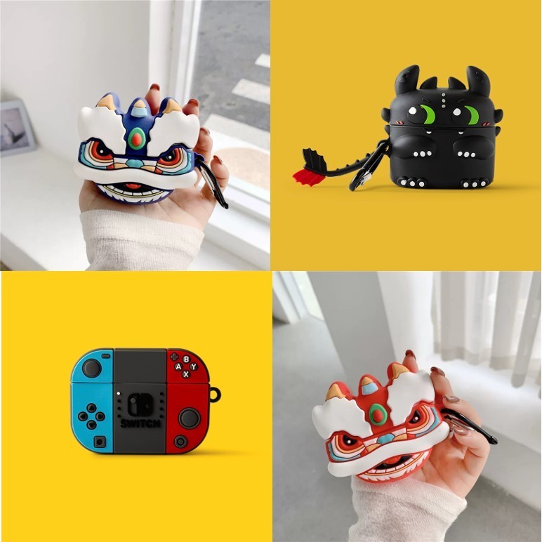 Stock Ready เคสหูฟังการ์ตูนพร้อมตะขอเข้ากันได้สําหรับ JEEP EW011 หูฟังฝาครอบหูฟังกล่องชาร์จกระเป๋า