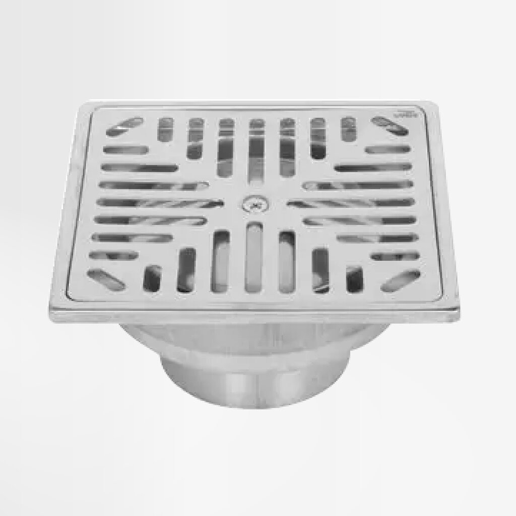 ตะแกรงกันกลิ่นสี่เหลี่ยม 4.8" FUVHU-W002FS