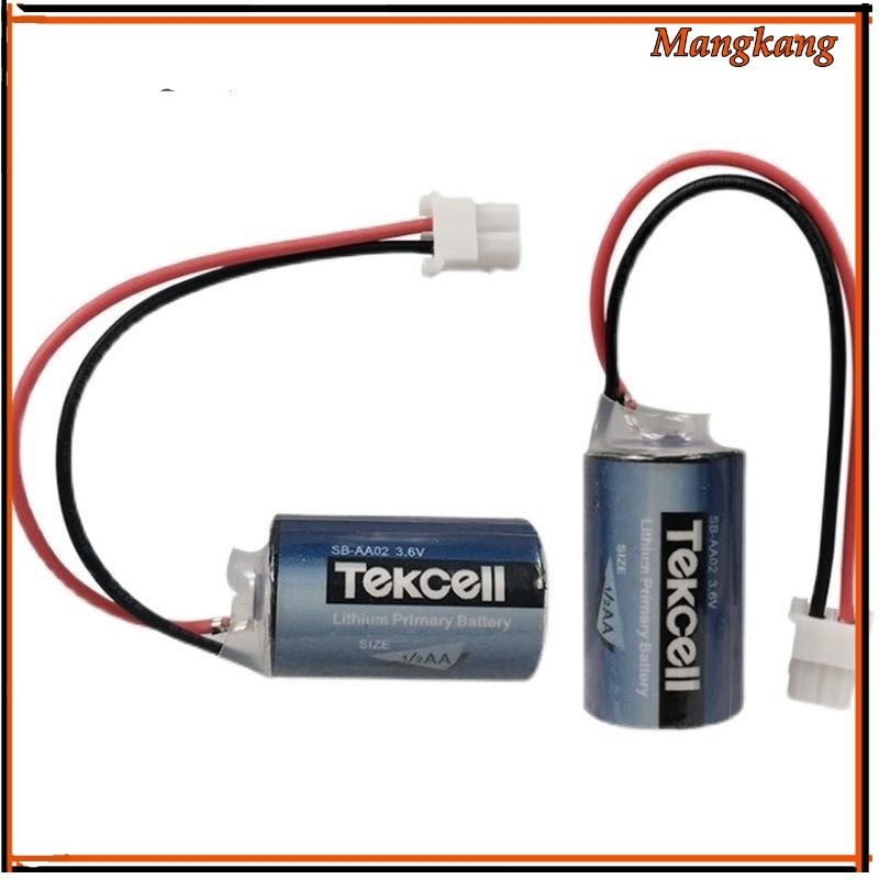 แบตเตอรี่ Tekcell SB-AA02 2AA ER14250 Delta PLC probe 3.6V แบตเตอรี่ลิเธียม
