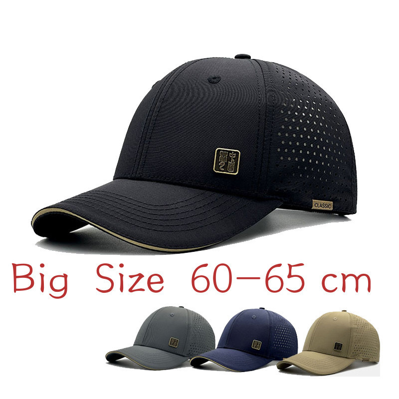 หมวกเบสบอล Oversize สําหรับผู้ชาย/ผู้หญิง ปรับได้ ระบายอากาศ Trucker กอล์ฟ