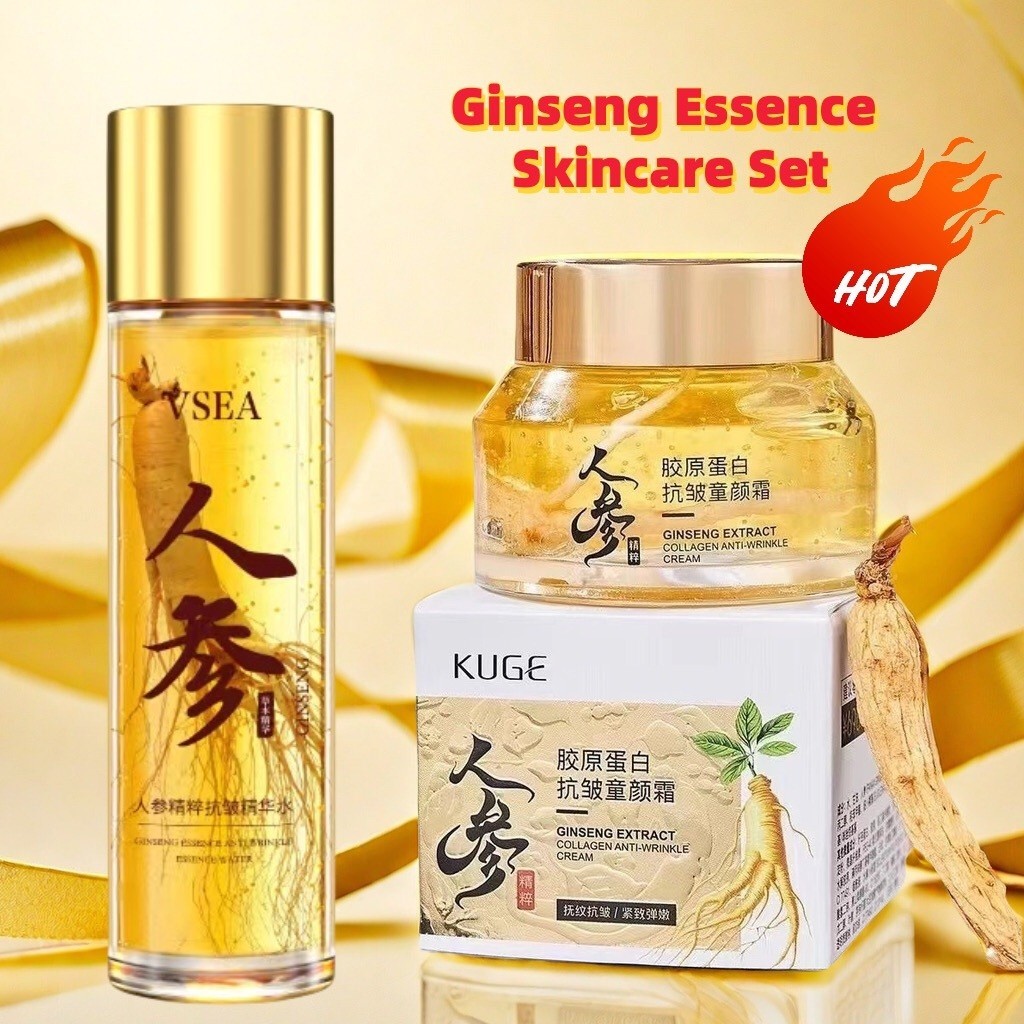 Lewedo Ginseng Extract Collagen Anti-Wrinkle Cream Anti-Aging Moisturizing & Glowing Skin