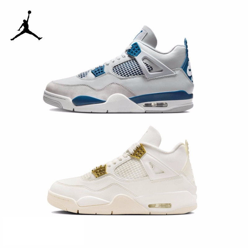Air A/J 4 Retro AJ4 รองเท้าผ้าใบ FV5029-141 AQ9129-170/101