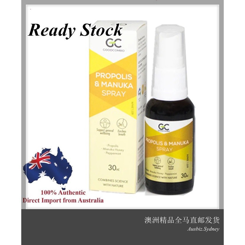 Goodcombo Manuka Honey + Propolis Liquid Oral Spray 30ml