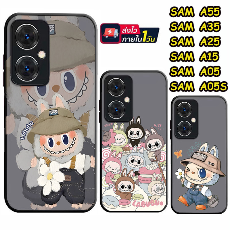 เคส ลายการ์ตูน Labubu สําหรับ Samsung A05 A05S A04 A04S A06 A16 A55 A35 A25 A15 A14 A24 A34 A54 A53 A73 A23 A13 5G