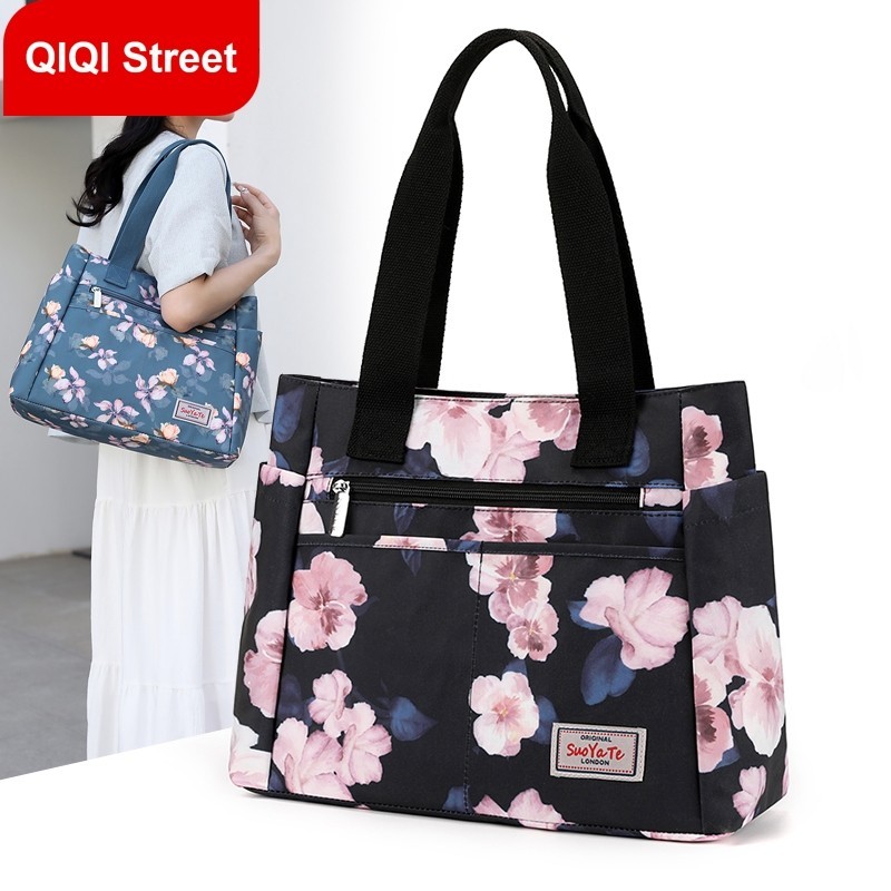 ใหม ่ ประณีตขนาดใหญ ่ ความจุ Tote กระเป ๋ าผ ้ าไนลอน Easy Multi โอกาสกระเป ๋ าแม ่