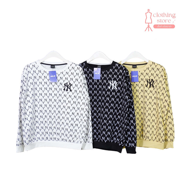 เสื้อยืด ปักอก NY แขนยาว สุดฮิต ใส่ได้ทั้งชายและหญิง