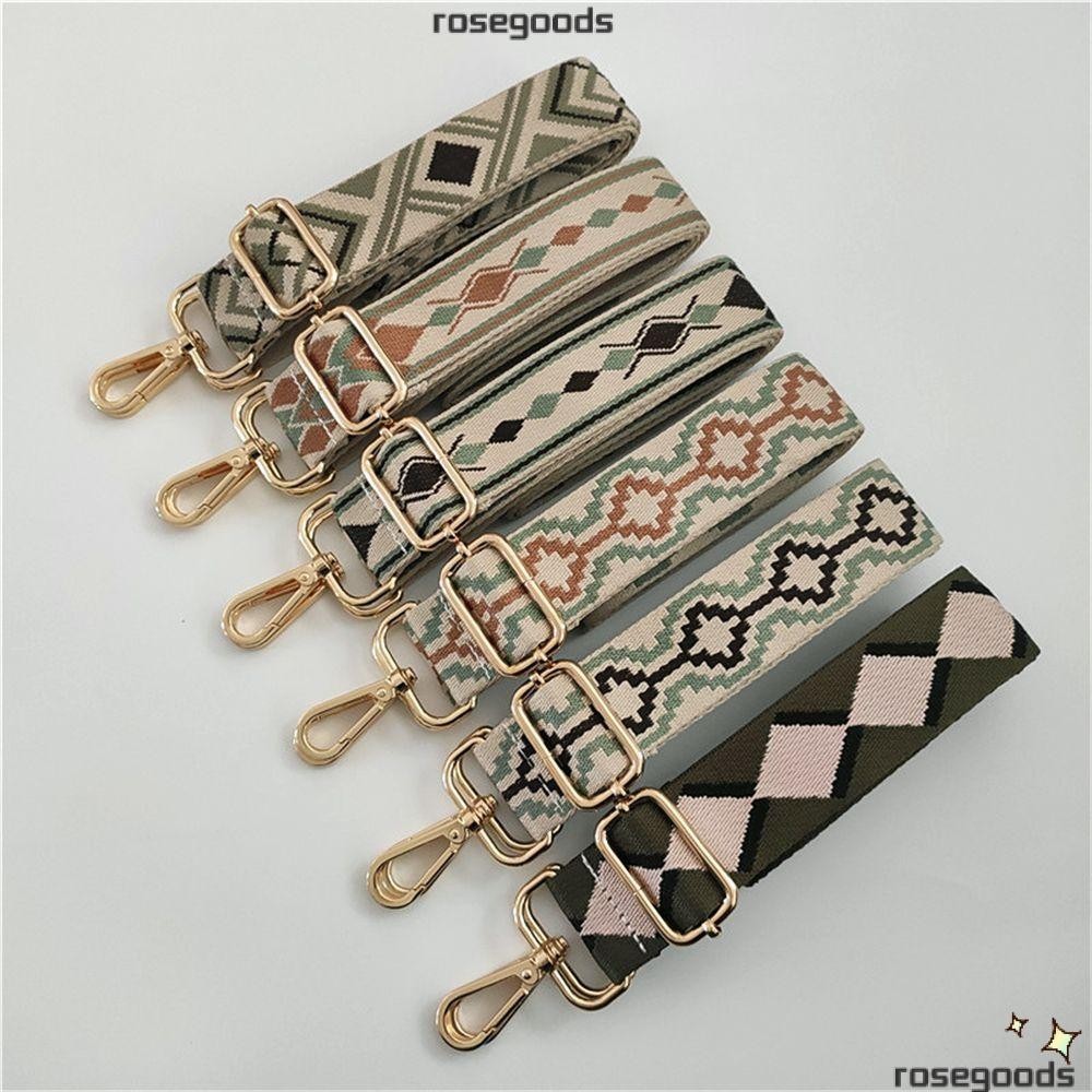 Rose Bag Strap Women Wide Replacement Shoulder Bag Strap