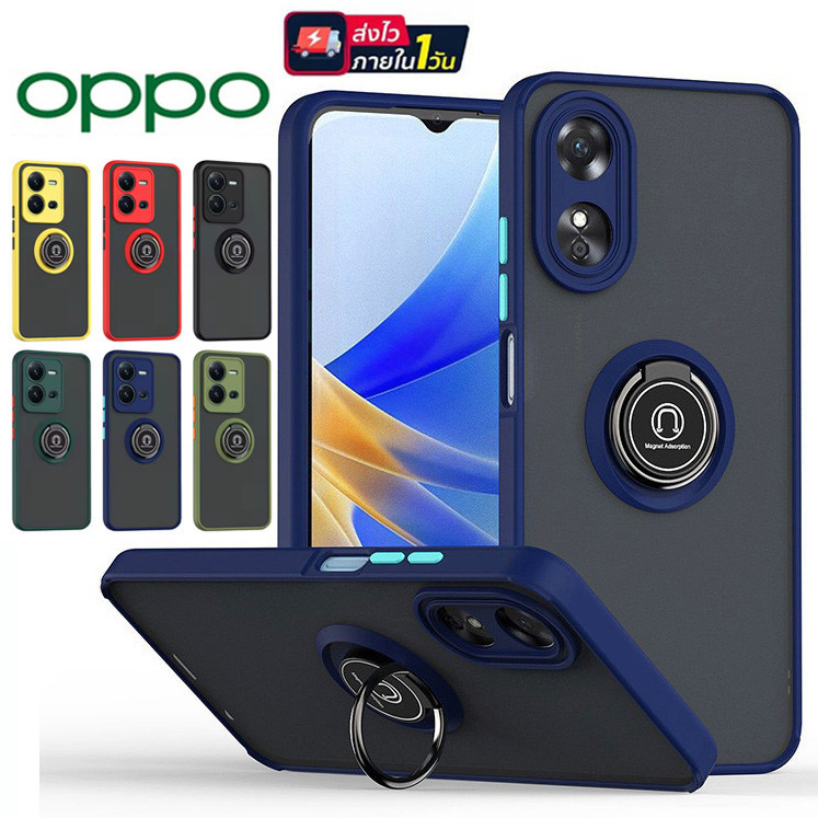 เคสโทรศัพท์มือถือ ตั้งได้ สำหรับ OPPO A57 A71 A83 A54 A74 A59 F5 F7 F9 A5S A1K A37 A31 A53 A92 A52 F11PRO A5 A9 2020