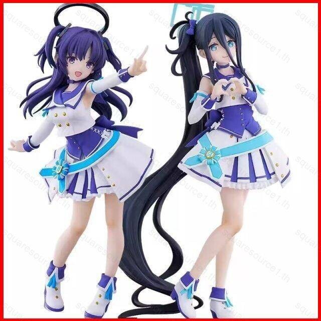 Sqt Blue Archive Action Figure Yuuka Hayase และ Tendou Aris ตุ๊กตาสําหรับของขวัญเด็กคอลเลกชันเครื่อง