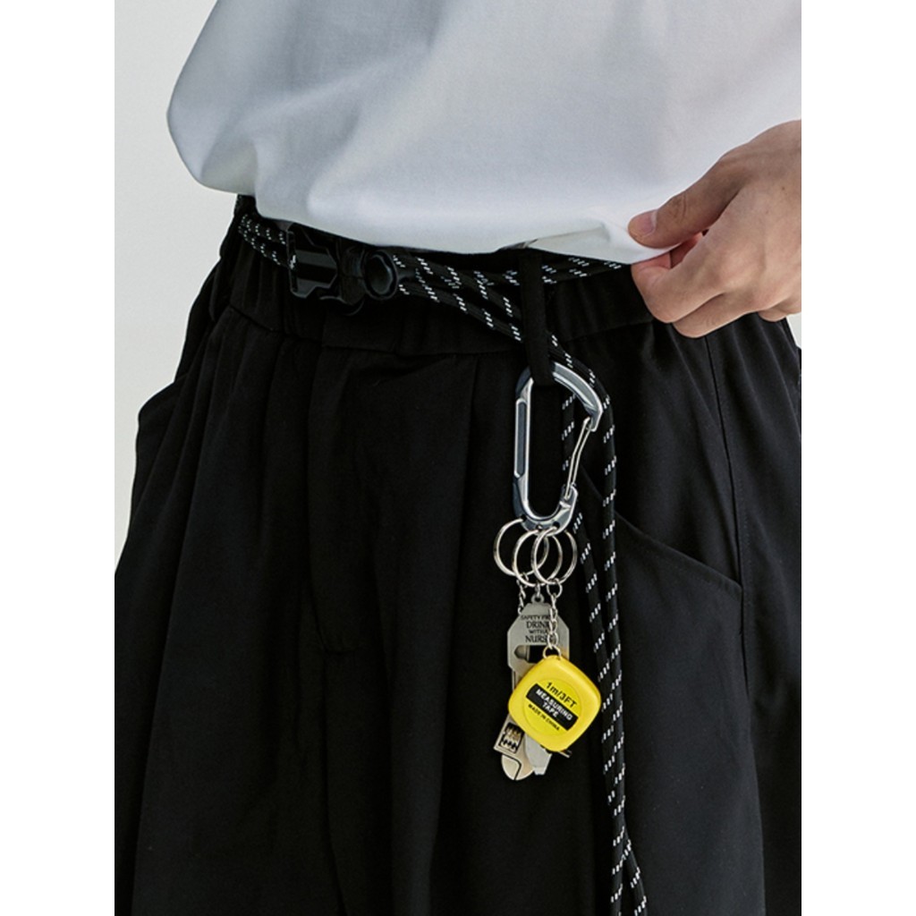 Anteee Mountaineering หัวเข็มขัดกลางแจ้ง Creative Multi functional พวงกุญแจเอวแขวนอุปกรณ์เสริม Cleanfit
