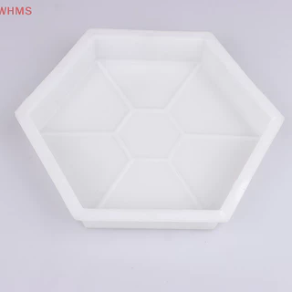(WHMS) Diy Path Maker แม่พิมพ์คอนกรีตสวน Pavement แม่พิมพ์แผนที่เส้นทางปูอิฐ Mould