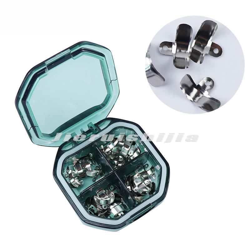 แถบเมทริกซ์ทันตกรรมแบ่งส่วนโลหะเมทริกซ์สําหรับการเปลี่ยนฟันเครื่องมือทันตกรรมวัสดุ