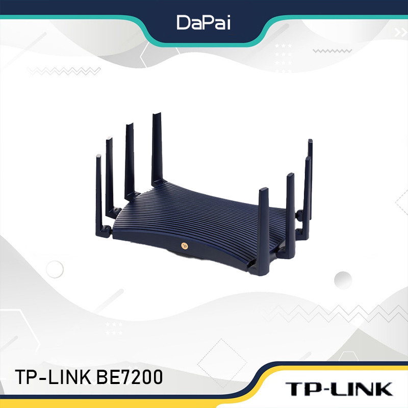 Tp-link BE7200 WiFi7 Gigabit Dual Band Wireless Router 2.5G พอร์ตอีเธอร์เน็ต 7200M เครือข่ายทั้งบ้าน