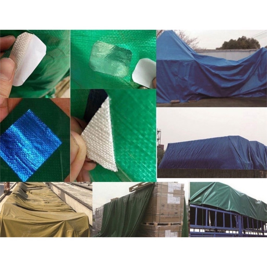 🚀 เทปซ่อมผ้าใบ เทปกาวกันรั่ว กันน้ำ เทปกาวซ่อมเต๊นท์ ผ้าใบ กันสาด ป้องกันการรั่วซึม กันความร้อน รุ่นอัพเกรดเหนียวแน่น 🚀 - รูปที่ 5