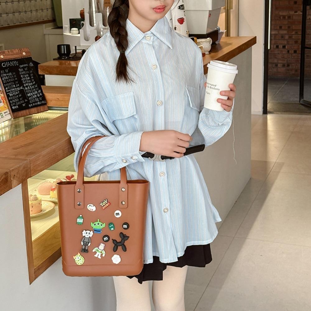 Gesh1 Tote Bag ทนทาน Sandproof Waterproof Hole Bag Outdoor