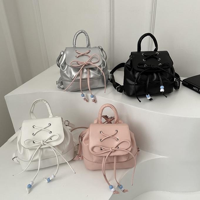 shiny girl -กระเป๋าเป้มีนี้น่ารักมาก มี 4 สีให้เลือก หนัง pu*H6032