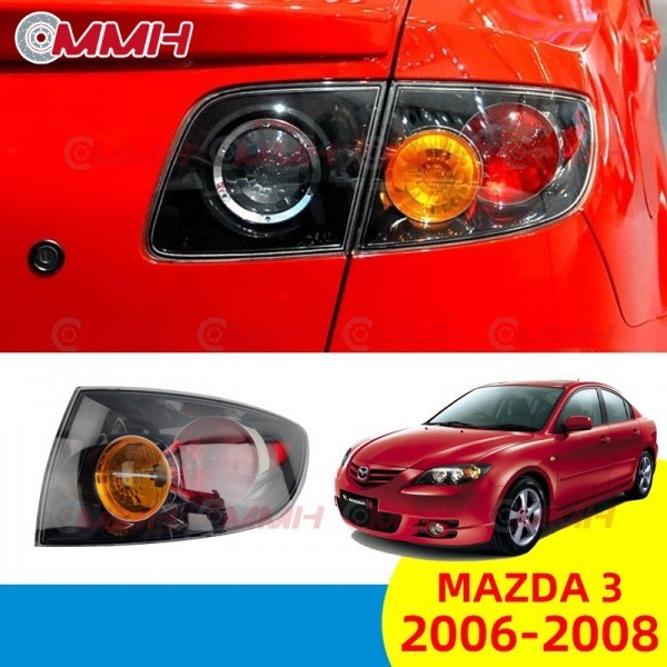 Mazda 3 Mazda3 BK ไฟท้าย Axela (2006-2008) ไฟท้ายด้านหลังไฟท้าย Lampu Taillamp ไฟท้าย akur Lampu bel