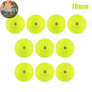 Annasun 10 ชิ้น EPS Float Foam Eye-สะดุดตาถั่วตกปลาลอยลอยตัวกลางแจ้งตกปลาลอยรอก 15 มิลลิเมตร-36 มิลลิเมตร TH