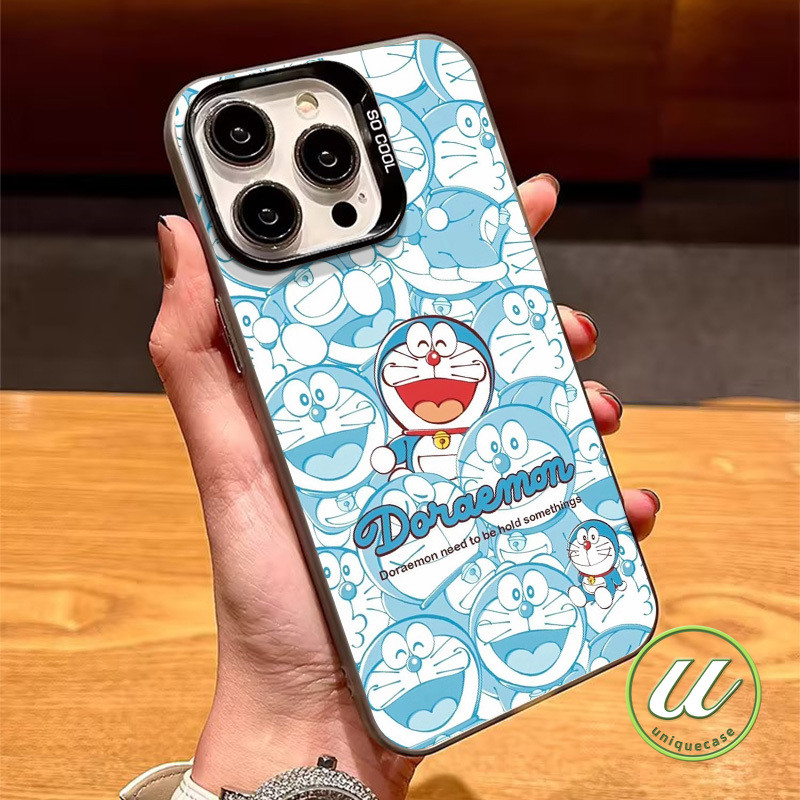 การ์ตูนเต็มจอน่ารักโดราเอมอน เคส Samsung A55 A05s A15 A24 A12 A02s A34 A30s A54 A53 A11 A32 A03 A14 A05 A13 A03s A30