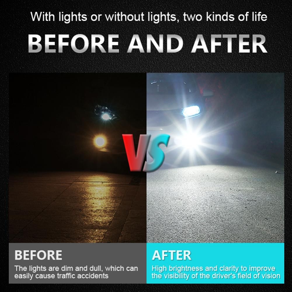 FYY 1 PC 800 8181 H3 ไฟหน้ารถหลอดไฟ LED โคมไฟพร้อมชิป LED 3030 หมอก High Beam DRL Light 12V 6500K สีขาวโคมไฟอัตโนมัติ ราคา ถูกที่สุด ดีลบีเคเค แกลเลอรีภาพที่ 7