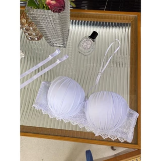 เสื้อใน #6006 เสื้อชั้นในลูกไม้ ทันสมัย ​​สวมใส่สบาย บราคัพ BC ฟองน้ำหนา 1.5 ซม ผู้หญิง Lady