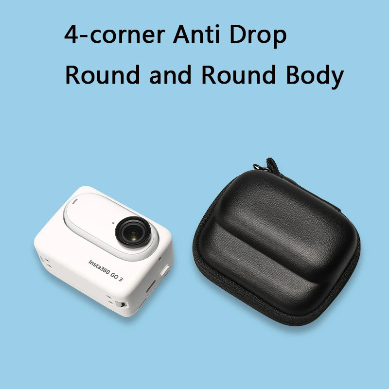 สําหรับ Insta360 GO 3 GO 3S Mini Body กระเป๋าแบบพกพากระเป๋า Action กล้องสําหรับ Insta 360 GO 3S GO 3 อุปกรณ์เสริม