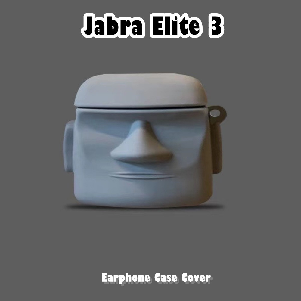 Fast ShipmentFor Jabra Elite 3 Case เคสหูฟังการ์ตูนนวัตกรรมปลอกซิลิโคนอ่อนนุ่ม