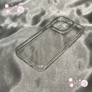 เคสซิลิโคนกันกระแทกโปร่งใส เคสไอโฟน 11 16 สำหรับIPhone 17 air 16 13 14 11 15 12 Pro Max 16 XR 14 15 7 8 6s Plus XS X SE