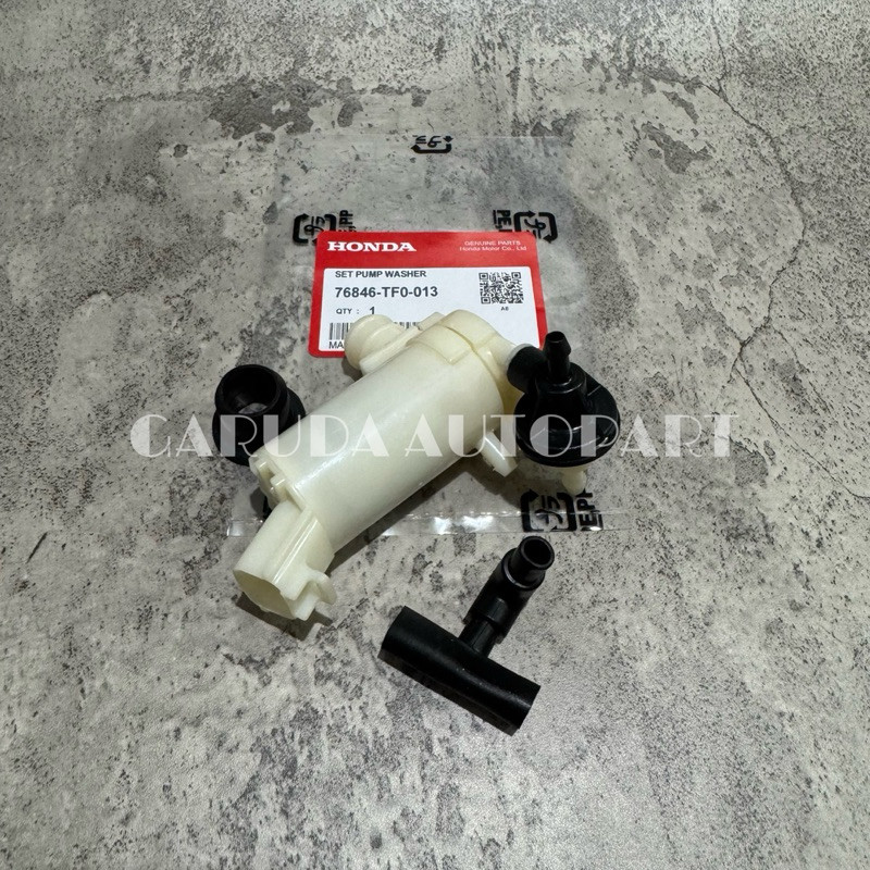 ปั๊มเครื่องซักผ้ามอเตอร์ปั๊มน้ําปัดน้ําฝน Honda Jazz Brio Civic Freed HRV Mobilio 76846-TF0-013