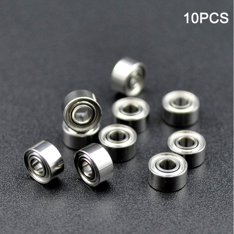 10pcs MR52 ZZ 2 * 5 * 2.5 มม.ความเร็วสูง 0520 แบริ่งขนาดเล็ก MR52ZZ Micro ball Bearing