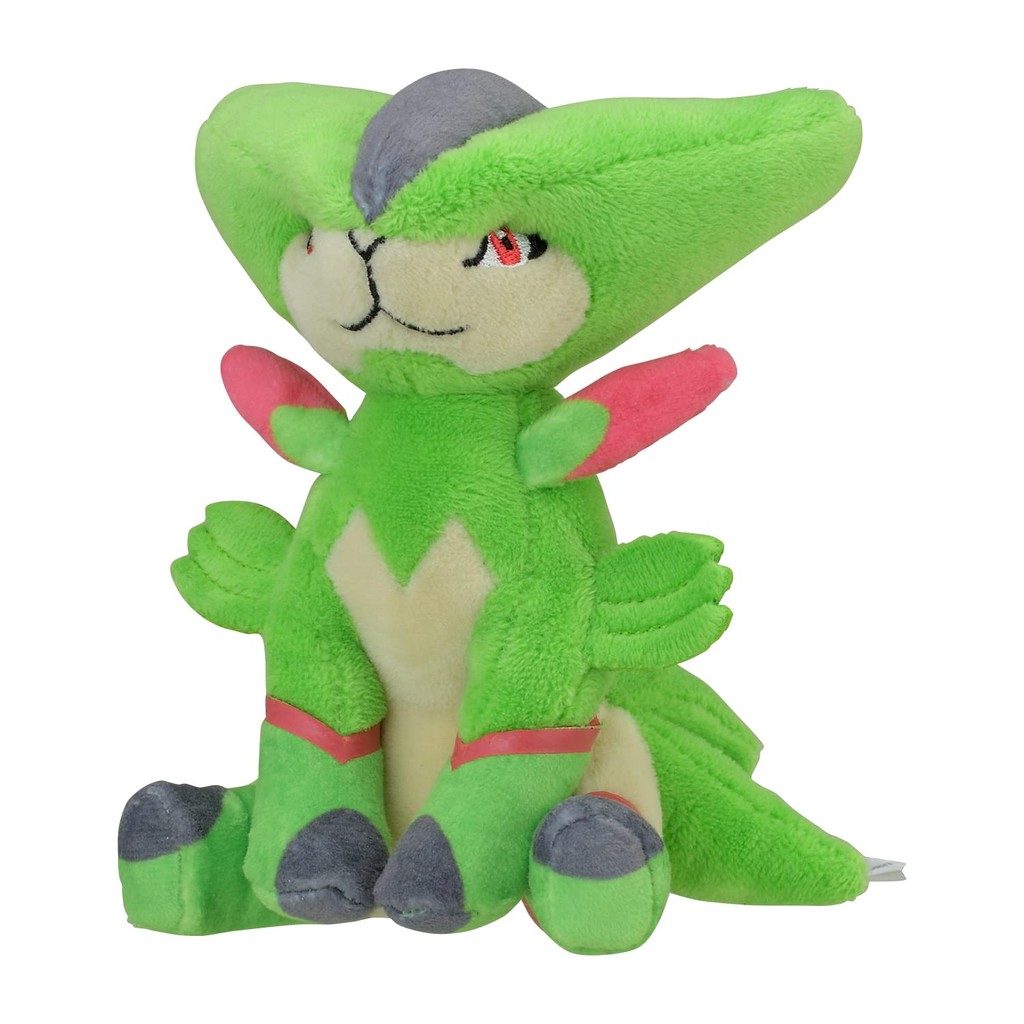 Pokémon Center Original 640 Plush Toy Pokémon Fit Virizion 13×10.5×9 (H×W×D: cm)