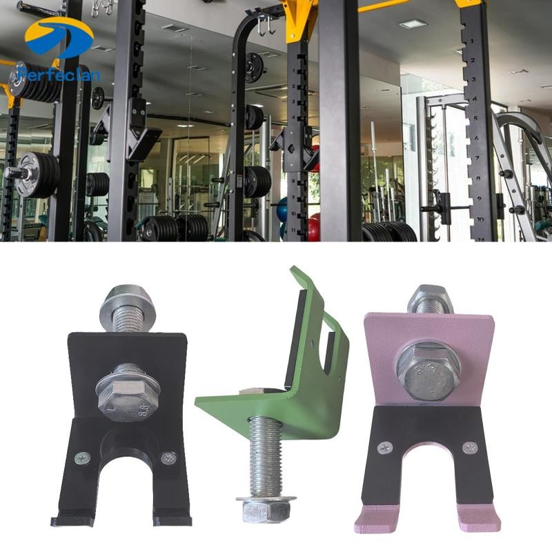 Perfeclan Barbell Hanger ขาตั้งออกกําลังกายฟิตเนส Squat Rack สิ่งที่แนบมาน้ําหนัก Rack Barbell Rack 