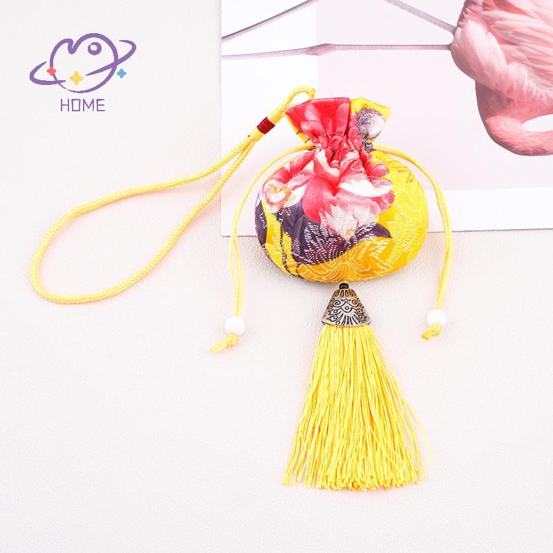 [mayhome] สไตล์จีนผ้าไหมผ้าปักกระเป๋าเย็บปักถักร้อยซองผ้ากระเป๋า sel จี้ Drawstring กระเป๋าสําหรับเครื่องประดับของขวัญกระเป๋า {TH}